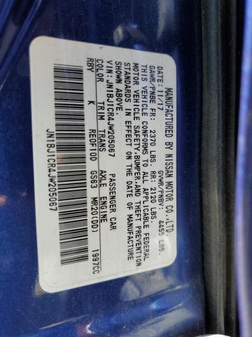 JN1BJ1CR4JW205067 Nissan Rogue Sport S