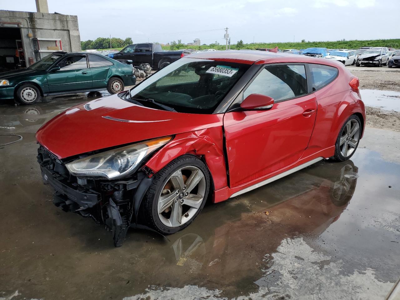 KMHTC6AE4DU142962 2013 Hyundai Veloster Turbo