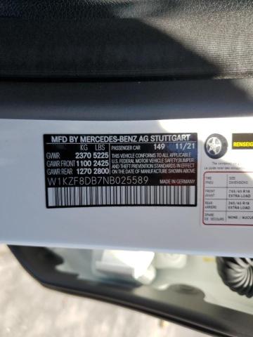 W1KZF8DB7NB025589 Mercedes-Benz E 350