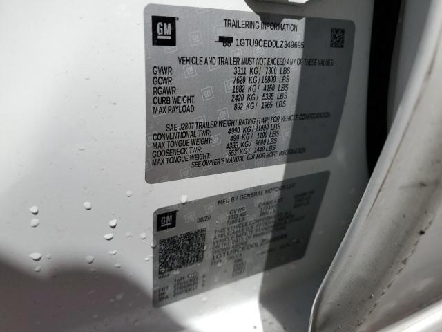 1GTU9CED0LZ349695 GMC Sierra K1500 Elevation