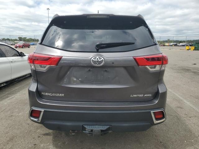  TOYOTA HIGHLANDER 2017 Серый