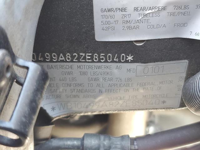 2002 BMW R1150 RT - WB10499A82ZE85040