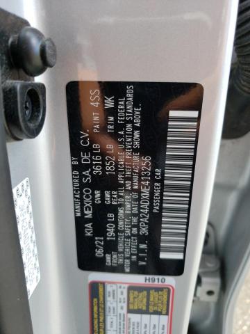 3KPA24ADXME413256 KIA RIO LX