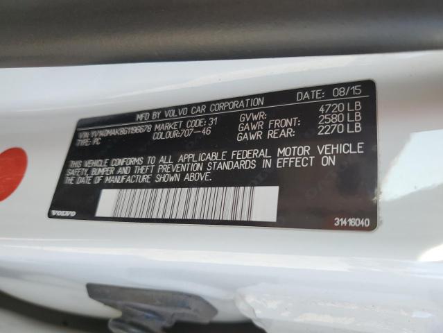 2016 VOLVO S80 PREMIE YV140MAK8G1196678