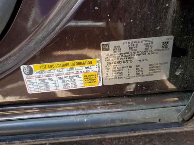 5GAKVCKD5FJ379755 Buick Enclave