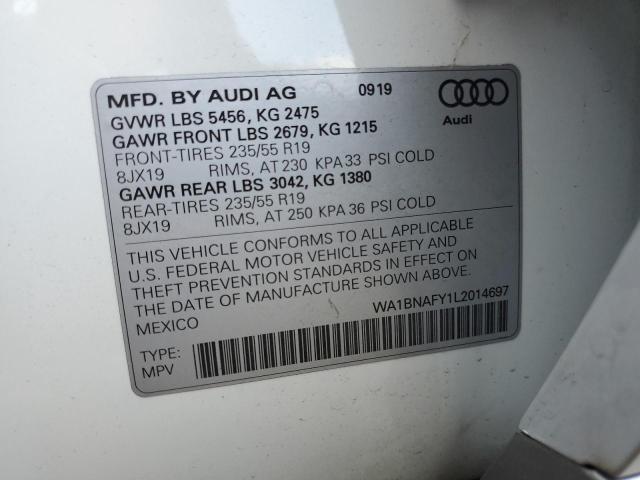 WA1BNAFY1L2014697 2020 AUDI Q5, photo no. 14