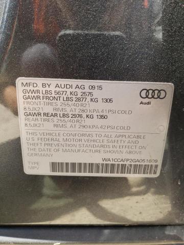 WA1CCAFP2GA051609 2016 AUDI SQ5, photo no. 14