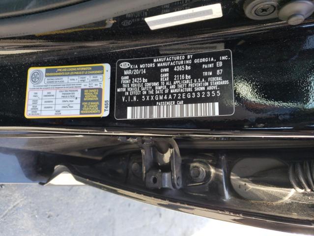 5XXGM4A72EG332355 KIA Optima Lx