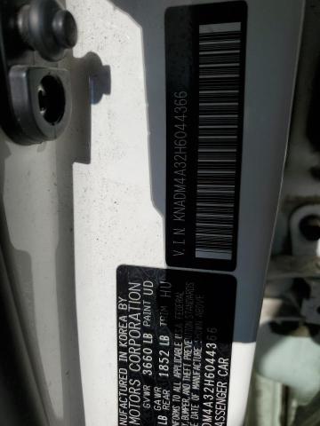 KNADM4A32H6044366 KIA RIO LX