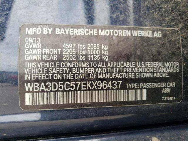 WBA3D5C57EKX96437 BMW 328 D Xdrive