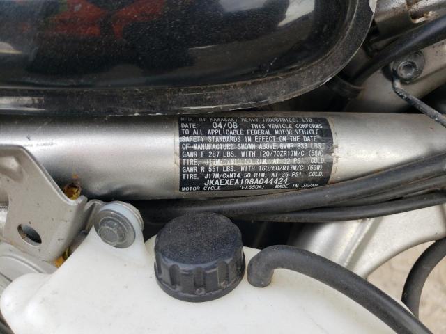 2008 KAWASAKI EX650 A - JKAEXEA198A044424