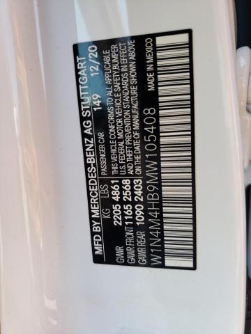 W1N4M4HB9MW105408 Mercedes-Benz Glb 250 4matic
