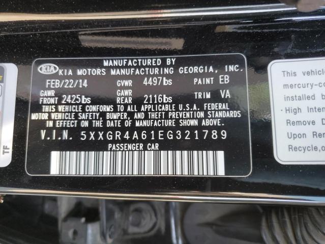 5XXGR4A61EG321789 KIA OPTIMA SX