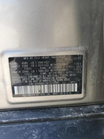 4S4BRBCC0E3270086 Subaru Outback 2.5i Premium