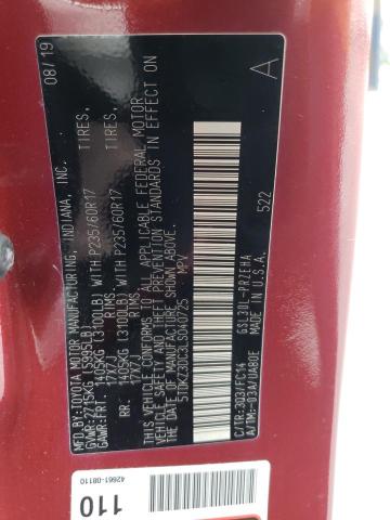 Toyota SIENNA LE 2020 5TDKZ3DC3LS040725 Image 13