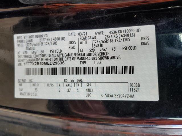 1FT7X2B60MED29636 Ford F250 Super Duty