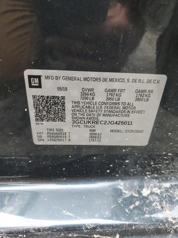 2018 CHEVROLET SILV1500 2 - 3GCUKREC2JG425011