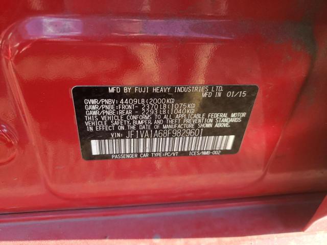 JF1VA1A68F9829601 Subaru WRX