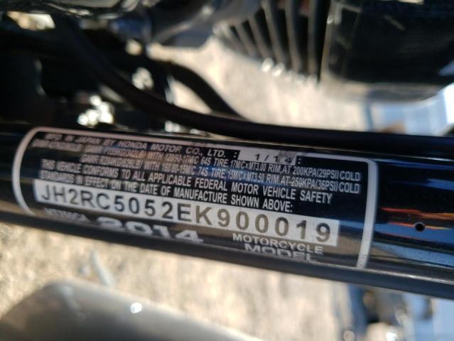 2014 HONDA SHADOW JH2RC5052EK900019