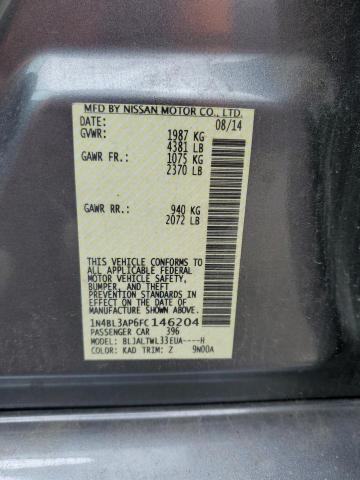 1N4BL3AP6FC146204 Nissan Altima 3.5s