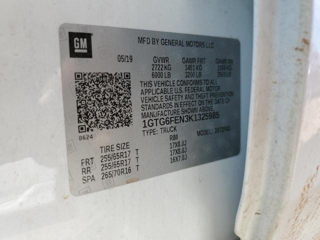 1GTG6FEN3K1325985 GMC Canyon All Terrain