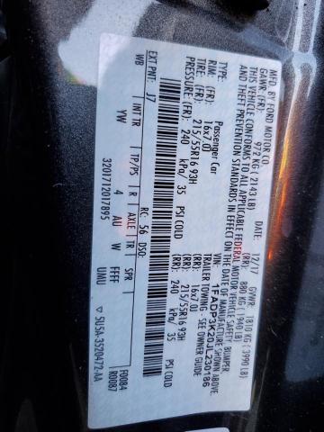 1FADP3K20JL230186 Ford FOCUS SE