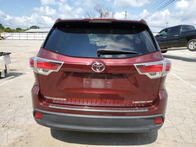 VIN 5TDDKRFH4ES063426 2014 Toyota Highlander, Limited no.6