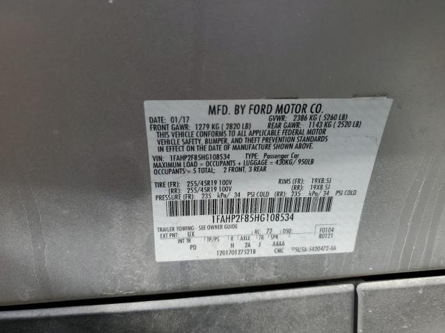 1FAHP2F85HG108534 Ford Taurus Limited