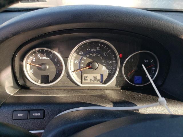 VIN: KM8NU13C07U019989 Auction: COPART Lot: 66133633 Location: PA - YORK HAVEN KM8NU13C07U019989 HYUNDAI VERACRUZ 2007 BLACK Photo 9