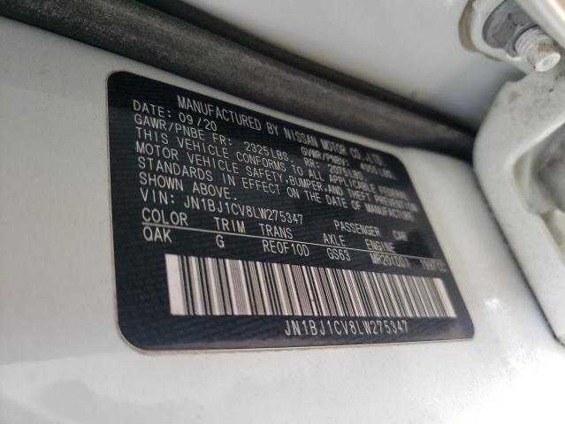 JN1BJ1CV8LW275347 Nissan Rogue Sport S