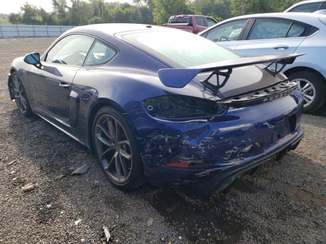 2021 PORSCHE CAYMAN GT4 - WP0AC2A88MK289179