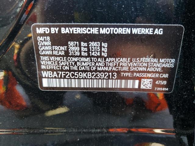 2019 BMW ALPINA B7 - WBA7F2C59KB239213