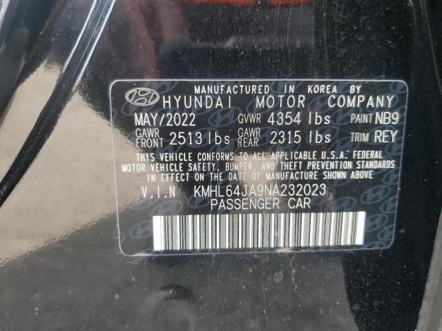 2022 HYUNDAI SONATA SEL - KMHL64JA9NA232023