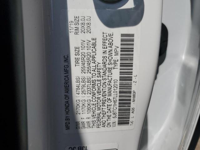 2020 ACURA RDX A-SPEC - 5J8TC1H67LL012010