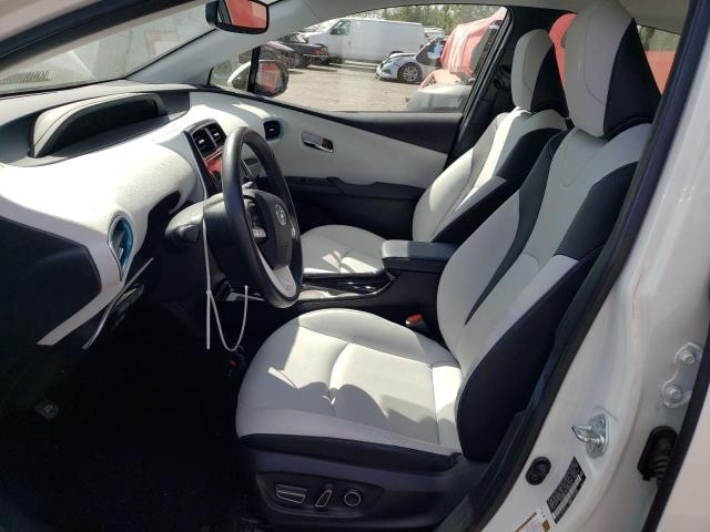 Хетчбеки TOYOTA PRIUS 2016 Білий