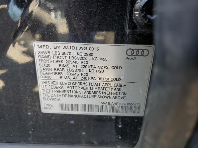 WA1LAAF79HD000470 2017 AUDI Q7, photo no. 13