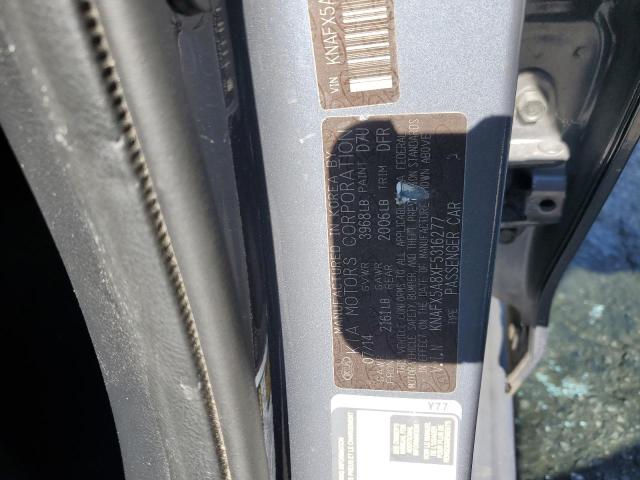 KNAFX5A8XF5316277 KIA FORTE EX