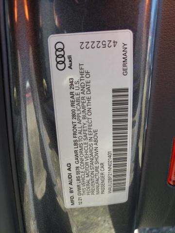 VIN WAUU2BF21NN021401 2022 Audi A7, Premium Plus S-... no.12