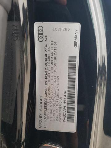 WAUC4AFH1HN004140 Audi S5