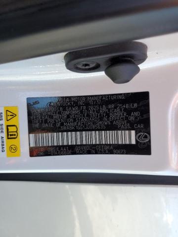 58ABK1GG1JU085635 Lexus ES 350
