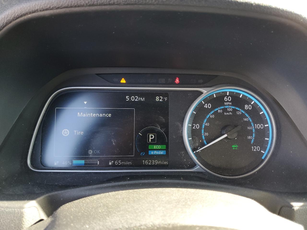 1N4AZ1CP4KC307882 NISSAN LEAF 2019
