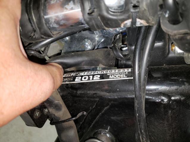 2012 HONDA CMX250 C - JH2MC1308CK601831