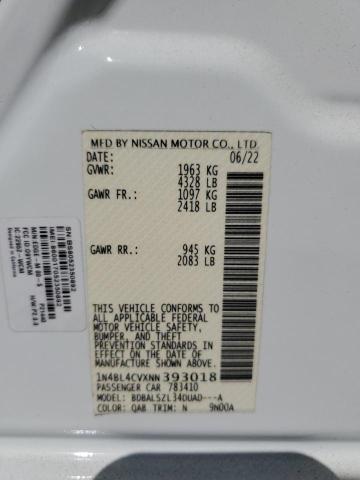 1N4BL4CVXNN393018 Nissan ALTIMA SR