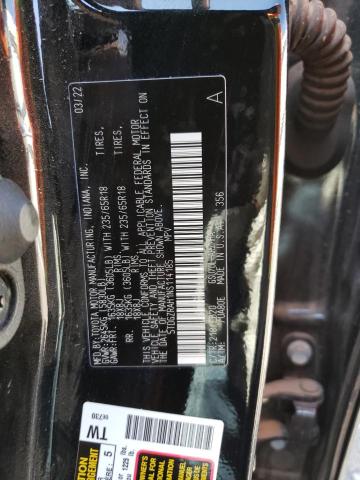 VIN 5TDGZRAH1NS114185 2022 Toyota Highlander, Xle no.13