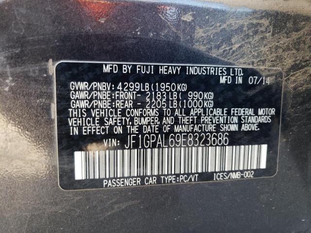 JF1GPAL69E8323686 Subaru Impreza Sport Premium