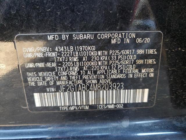 JF2GTABC4M8203923 Subaru Crosstrek