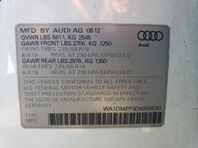 VIN WA1C8AFP3DA009530 2013 Audi Q5, Premium Hybrid no.13