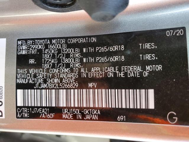 JTJAM7BX2L5266829 Lexus GX 460 PRE 10