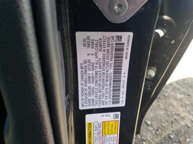 2HGFE2F54NH590573 Honda Civic Sport