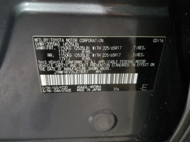 JTMWFREV2GJ078057 Toyota Rav4 Xle
